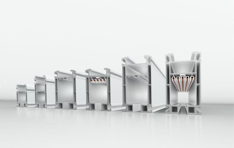 Durable profile section rails