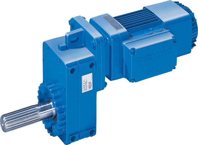 Offset geared motors