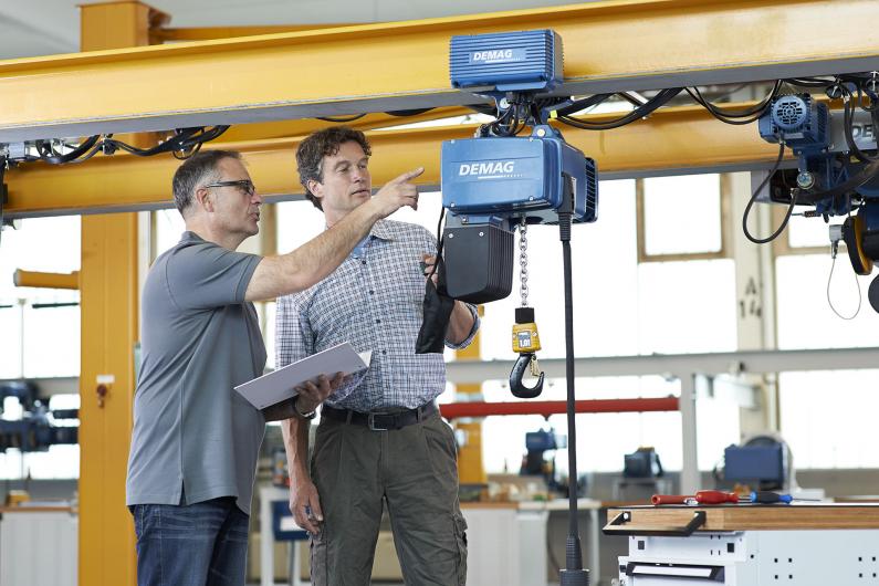 Demag engineers