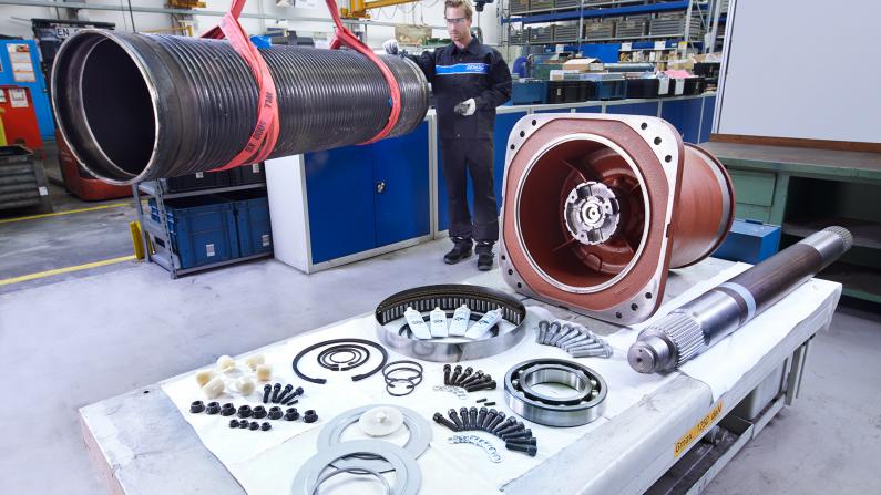 Demag General overhaul sets
