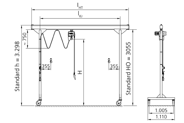 EVP KBK single-girder