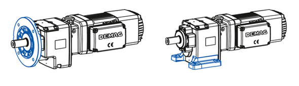 Flange-mounted type DF / Foot-mounted type DG