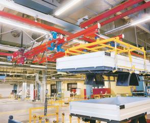 KBK extending cranes