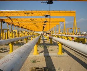 EVPE single-girder full-portal cranes