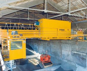 Procesní jeřáby Demag