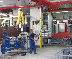 KBK extending cranes