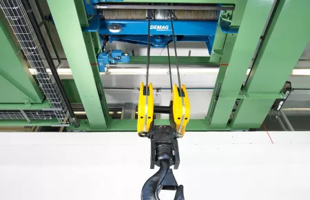 Demag DH Wire Rope Hoist in Use