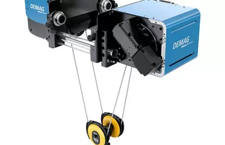 The Demag EK DVR rope hoist