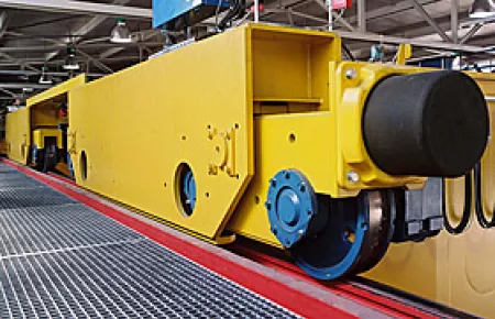 Components for process cranes