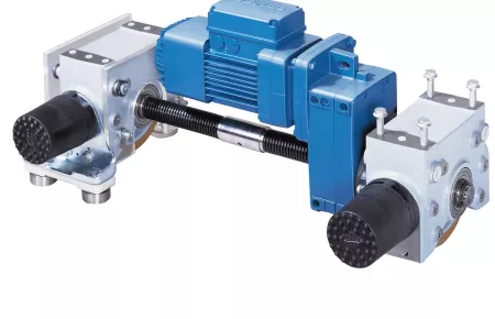 Offset geared motors