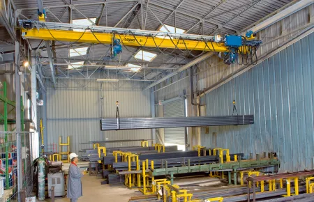 EPDE single-girder suspension cranes up to 6.3 tonnes