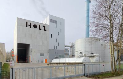 Wood-fired cogeneration power station in Hamburg-Lohbrügge