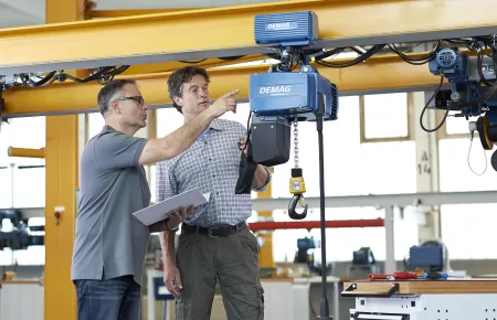Demag engineers