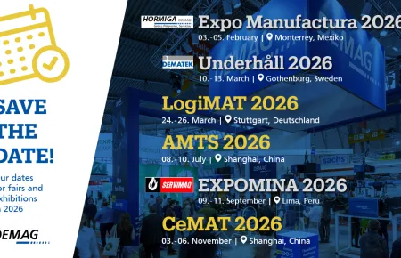 Demag tradefairs 2026