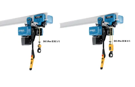 Demag DC-Pro II K Vergleich Kettenstrang