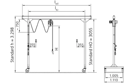 EVP KBK single-girder