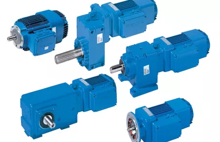 Demag gear motors in different configurations