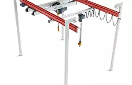 Demag Lamp Post Freestanding Workstation Crane