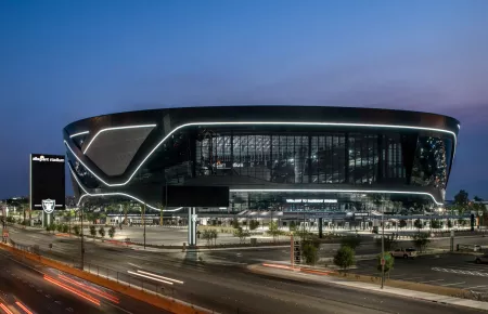 El estadio de Las Vegas es una obra maestra de la arquitectura